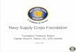 Navy Supply Corps Foundation 2016 Budget 31 Dec 2016 YTD 2017 Budget 31 Oct 2017 YTD INCOME CONTRIBUTIONS