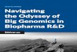 WHITE PAPER Navigating the Odyssey of Big …...Navigating the Odyssey of Big Genomics in Biopharma R&D 01 Introduction In Homer’s Odyssey, Hermes gives Odysseus an acetylcholinesterase