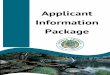 Kyogle Council Applicant Information Package · Applicant Information Package . 1 | Page . Table of Contents ... information provided regarding their preferred applicant, the successful
