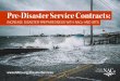 Pre-Disaster Service Contracts IBTS Disaster Flye… · Pre-Disaster Service Contracts: INCREASE DISASTER PREPAREDNESS WITH NACo AND IBTS ... (including debris removal management),