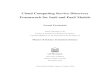 Cloud Computing Service Discovery Framework for IaaS and ... · Cloud Computing Service Discovery Framework for IaaS and PaaS Models Farzad Firozbakht Thesis submitted to the Faculty