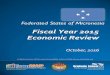 COUNTRY ECONOMIC REVIEW - PITI-VITI · Fiscal Year 2015 Economic Review October, 2016. CURRENCY EQUIVALENTS Currency unit: United States dollar (US$) ABBREVIATIONS ADB — Asian Development