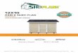 12X10 U S T O M E R S ATIS RATE FACTIO C N SHED PLAN€¦ · This 12x10 gable shed is a spacious and contemporary one, capable of housing your supplies and tools alongside giving