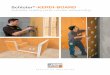 Schluter -KERDI-BOARD · Schluter®-KERDI-BOARD, a multifunctional waterproof building panel, gives you more control over your tile installation project by providing you with the