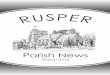 Parish News...Rusper Parish News 1 March 2016 THE UNITED PARISHES OF RUSPER WITH COLGATE SERVICES AT ST MARY MAGDALENE’S CHURCH, RUSPER Holy Communion is celebrated at 8.00am every