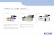 Gear Pump Units - PMBoruppmborup.dk/PDF/skf/1-1202-EN.pdf · Gear pump units for single-line centralized lubrication systems 4 1-1202-EN Gear pump unit mounted separate from oil reservoir