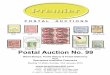 P O S T A L A U C T I O N S - stamps, covers, postmarks, history, … · 2010-01-21 · World Stamps, Postal History & Postal Stationery Plus ... The Australian Colonies/States section