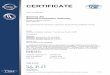 CERTIFICATE - Siemens · Annex to Certificate Registration No. 500986 ETSI Siemens AG Siemens Certification Authority Re 3/10 This annex (edition: 1st March 2018) is only valid in