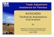 Trade Adjustment Assistance for Farmersagecon.centers.ufl.edu/documents/2006/TAA_Avocado_Final.pdfCommodity 1.Commodities must first be certified as eligible before producers can apply