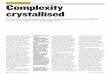 Strap in here like this X-ray crystallography Complexity ... · Protein x-ray crystallography has come a long way from a 12 year search for the structure of a single protein. Philip