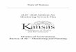 State of Kansas · Kansas Ambient Air Monitoring Network sites, network affiliation and parameters monitored, 2019 ... • accountability of emission strategy progress through tracking