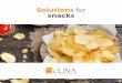 Solutions for snacks - Home | Solina › sites › default › files › file › Snacks... · 2019-05-03 · Optimized powder handling > Partner of your projects, Solina takes into