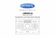 JWM6A - Jensen RV Direct · JWM6A 1 INTRODUCTION Thank You! Thank you for choosing a Jensen product. We hope you will find the instructions in this owner’s manual clear and easy