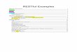 RESTful Examples · 2019-02-16 · Python/Django Example from rest_framework.views import APIView from rest_framework.response import Response from rest_framework import authentication,