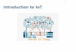 1 Introduction to IoTccrs.hanyang.ac.kr/webpage_limdj/iot_lab/IoT.pdf · Introduction to IoT 1. Technology Trends 2 Today: 1 million transistors per $ Moore’s Law:# transistors