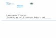 Lesson Plans: Training of Trainer Manual Lesson Plan for ABS... · Lesson Plans: Training of Trainer Manual Advancing the Nagoya Protocol in the Countries of the Caribbean . Lessons