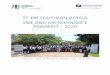 5th EIB SOUTHERN AFRICA SME AND MICROFINANCE ACADEMY … · also opens opportunities. The example of South Africa, the 6th biggest polluter in the world was mentioned and that, for