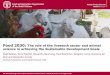 Food 2030: The role of the livestock sector and animal ... · Food 2030: The role of the livestock sector and animal science in achieving the Sustainable Development Goals Badi Besbes,