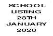 SCHOOL LISTING INDEX - Welcome to Premier 2020-01-28¢  6 Albion Park High SchoolContinued 28th January