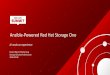 Ansible-Powered Red Hat Storage One - Microsoft · Ansible-Powered Red Hat Storage One A hands-on experience Dustin Black / Marko Karg Storage Solution Architecture ... CONTAINERS