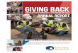 Giving Back Community Commitment Plan 1018 rev A · The 2018 Contractor Community Commitment Plan addresses community needs and builds on more than 30 years of investment in Eddy