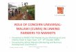 ROLE OF CONCERN UNIVERSAL- MALAWI (CUMA) IN LINKING ... · ROLE OF CONCERN UNIVERSAL-MALAWI (CUMA) IN LINKING FARMERS TO MARKETS • Presented at NAMC-FAO Market Access Workshop at