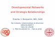 Developmental Networks and Strategic Relationships · Emelia J. Benjamin, MD, ScM No industry relationships to disclose 2R01HL092577 N01-HC 25195 1 P50 HL120163 01 –FDA & AHA Developmental