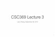 CSC369 Lecture 3ylzhang/csc369f15/files/lec03-thread...2015/09/28  · CSC369 Lecture 3 Larry Zhang, September 28, 2015 1 Assignment 1 submission Use the web interface, submit just
