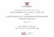 INTRODUCTION TO THE CAPABILITY LIFE CYCLE · engineering and in management and project management. ... delivery of joint force outcomes and training courses on capability development