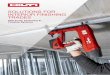SOLUTIONS FOR INTERIOR FINISHING TRADES · 2019-06-09 · SOLUTIONS FOR INTERIOR FINISHING TRADES Hilti Tools, Fastening & Firestop Systems. WE HELP YOU INCREASE ... GET THE JOB DONE