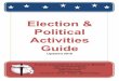 Election & Political Activities Guide · of Catholic Bishops, or made available to the diocese through the United States Conference of Catholic Bishops (USCCB). Displays of partisanship