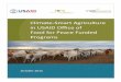 Climate-Smart Agriculture in USAID Office of Food for ... CSA report_Final.pdf · Climate-Smart Agriculture: What and Why The Food and Agricultural Organization of the United Nations