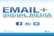 FACEBOOK TWITTER LINKEDINYour Email Send a Social Media Designated Email: If you’re new to social media, be sure to let your audience know you’re on board by sending a social media