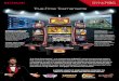 True-Time Tournaments is a revolutionary SYNKROS delivered ... · Built-in leader boards can be broadcasted to your digital signs anywhere on the casino floor.* Leader board backgrounds