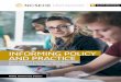 INFORMING POLICY AND PRACTICE - NCSEHE · Informing Policy and Practice: 2014 Student Equity in Higher Education Research Grants Program Projects, reports on the 12 research projects