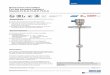 Reed level transmitter For the process industry …Low-temperature version: -80 ... -20 C Resolution 2.7 mm / 5.5 mm / 7.5 mm / 9 mm (depending on contact separation) Overall resistance