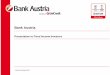 0210 Bank Austria - Investor Presentation FY15 EN · and one of the largest retail banks in Austria ~ 7,000 FTE and about 200 branches in Austria with further reduction envisaged