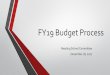 FY19 Budget Process - Reading Public Schools · Town of Reading FY19 Budget Process • Establish Available Revenues (October) • Estimate Projected Accommodated Costs (October)