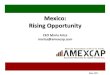 Mexico: Rising Opportunity - Amazon Web Servicesalabc.s3.amazonaws.com/infrastructureforum2017/10__Maria...Golf of Mexico Pacific Ocean Atlantic Ocean Caribbean Sea United States of
