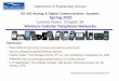 EE 442 Analog & Digital Communication Systems Spring 2020 ... · ES101A Communication in the Digital Age Spring 2015 2 The Evolution of the Telephone Wired Landline Telephone –Started