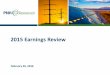 2015 Earnings Review - PNM Resources/media/Files/P/PNM...2015 Earnings Review February 26, 2016 Safe Harbor Statement 2 Statements made in this presentation that relate to future events