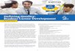 Defining Quality: Student Career Development · PDF file Defining Quality: Student Career Development High-quality CTE Series ... themselves and develop personalized pathways that