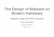 The Design of Malware on Modern HardwareThe Design of Malware on Modern Hardware Malware inside Intel SGX enclaves Jeroen van Prooijen University of Amsterdam 29th June 2016 What is