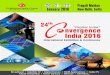 24th - India...24th ConvergenCe IndIa 2016: the ICt and BroadCast expo As India marches towards the digital economy of the 21st century, the Convergence India 2016 expo will play host