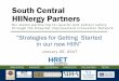 South Central HIINergy Partners - web.mhanet.comweb.mhanet.com/SQI/HIIN/HIINergyPPT.pdf · Welcome and overview Brief updates from State Leads Hospital sharing: ... Jefferson Regional