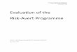 Evaluation of the Risk-Avert Programme · Evaluation of the Risk-Avert Programme Russell, McWhirter and McWhirter 2016 / Page 5 of 59 4 PROGRAMME DESCRIPTION 4.1 THE TRAINING EFFECT