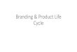 Branding & Product Life Cycle...Product Positioning What are some of the strategies that might make sense at different stages of the life cycle for the following factors? Pricing –Discounting