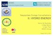 NEMC CONSULTATION ON Asian Development Bank HYDRO … · 2015-08-20 · NEMC CONSULTATION ON Asian Development Bank HYDRO ENERGY How much do we need Hydro Design Consumption Energy