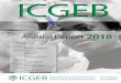 ANNUAL REPORT 2018REVSK - ICGEB€¦ · Narendra Damodardas Modi. INDIA Aug 2018. 10 ICGEB Annual Report 2018 The International Centre for Genetic Engineering and Biotechnology -