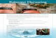 Rainwater Harvesting - Amazon Web Services...The use of rain barrels, installed at the bottom of a downspout, is the most common form of rainwater harvesting. The rain barrel collects